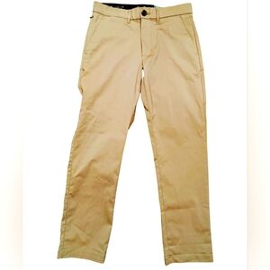 Khaki Slim Tech Chino Pants